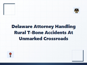 Delaware Attorney for Rural T-Bone Accidents at Unmarked Crossroads