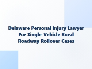Delaware Personal Injury Lawyer for Rural Rollover Accidents